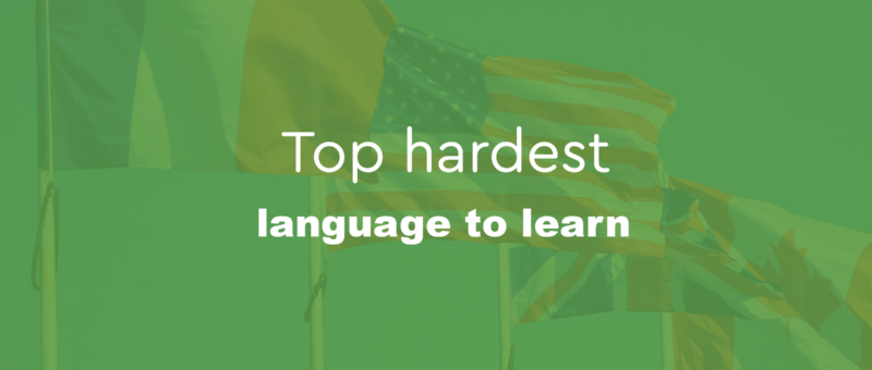 Top 10 hardest languages To learn